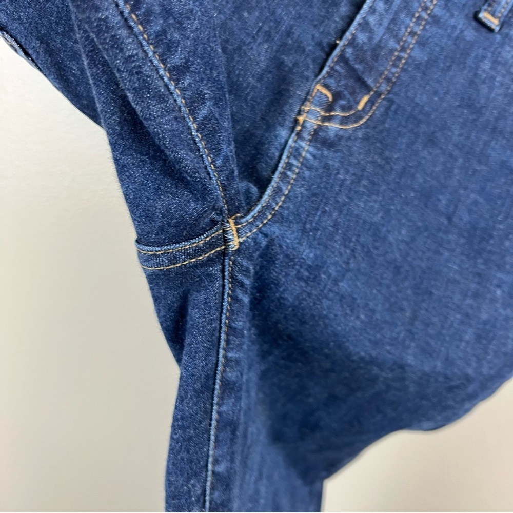 Madewell Curvy High Rise Skinny Jeans Size 26 Petite Lucille Dark Wash Blue - Picture 5 of 11